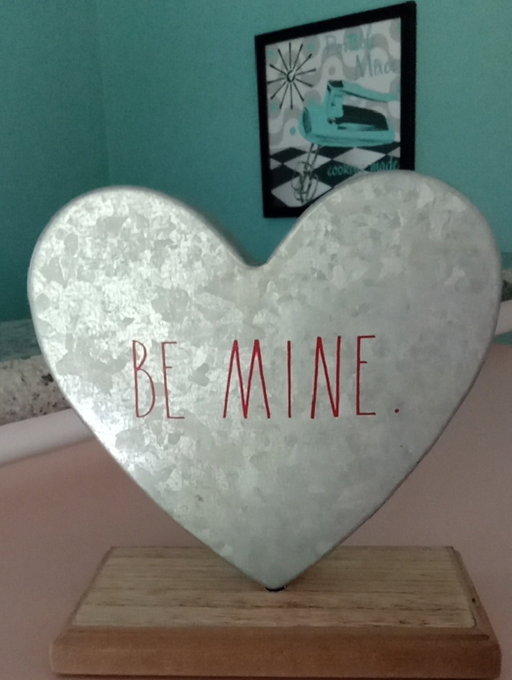 Rae Dunn Metal Heart New